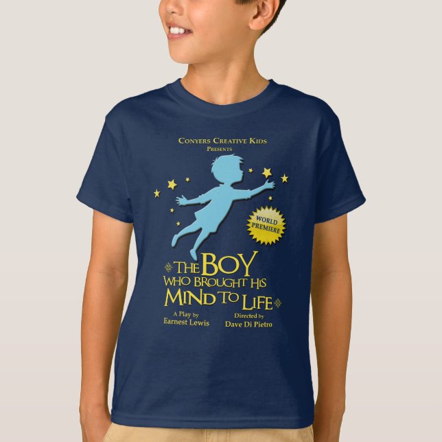 The Boy Who Brought His Mind To Life T-Shirt (Framsida)