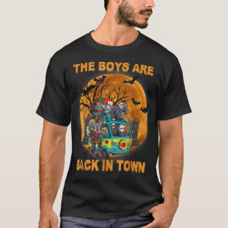 The Boys Are Back In Town Funny Halloween T Shirt