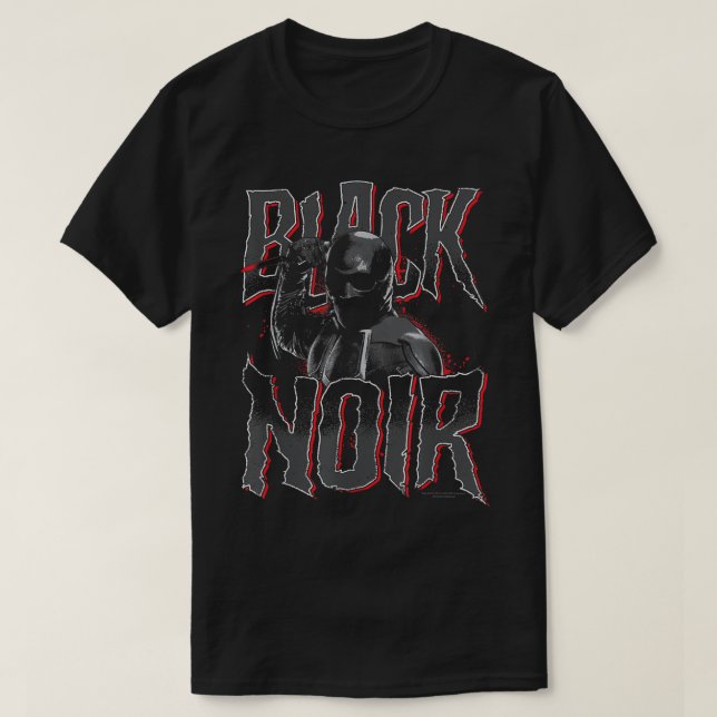 The Boys Black Noir Knife  T Shirt (Design framsida)