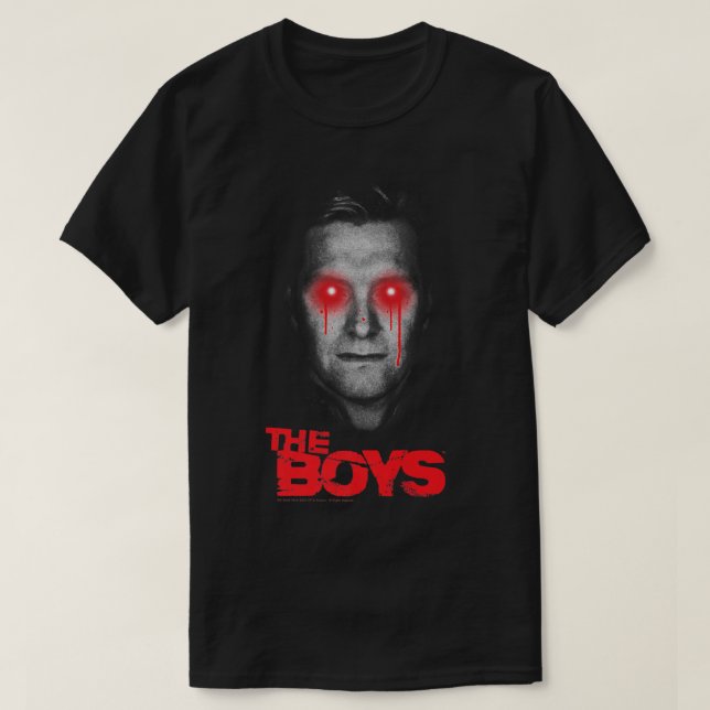 The Boys Homelander Dripping Eyes Premium  T Shirt (Design framsida)