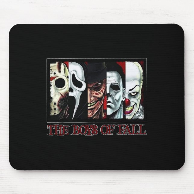 The Boys of Fall Horror Films Halloween Musmatta (Framsidan)