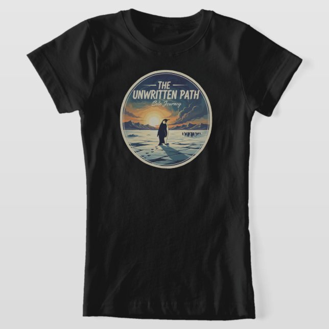 The Brave Penguin - Choosing My Own Way T Shirt (Laydown)