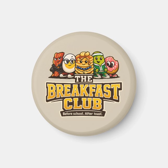 The Breakfast Club - Matgalna Magnet (Framsidan)