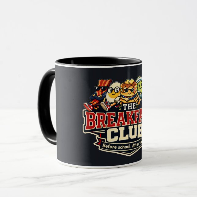 The Breakfast Club - Matgalna Mugg (Framsida vänster)