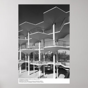 The Breezeway, UC San Diego, 1966 Poster