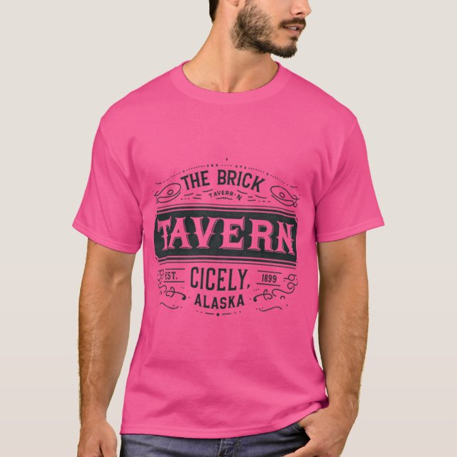The Brick Tavern Northern Exposure-hyllning T Shirt (Framsida)