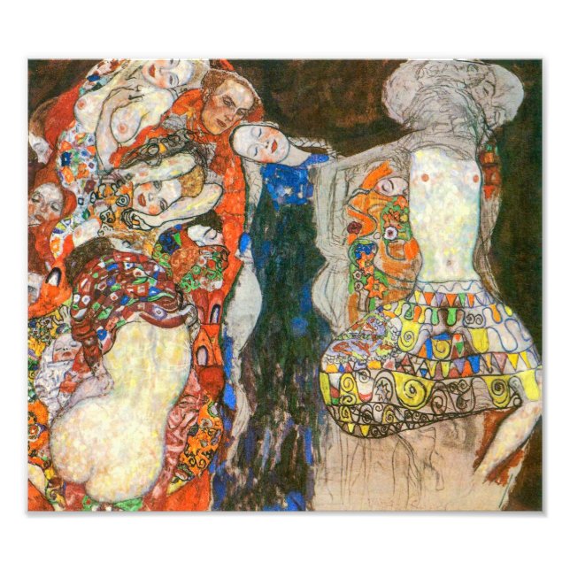 The Bride | Gustav Klimt | Fototryck (Framsidan)