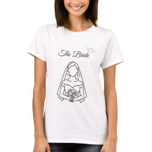 The Bride - Minimalist wedding T-Shir