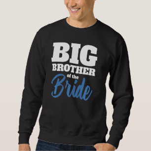 The Brideu2019s Big Brother Marry Bröllop Lång Ärmad Tröja