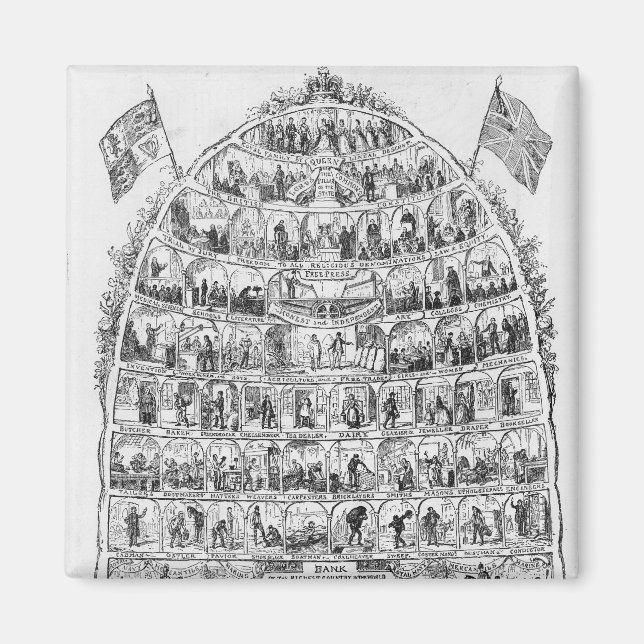 The British Beehive, 1867 Magnet (Framsidan)