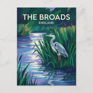 The Broads Storbritannien Vykort