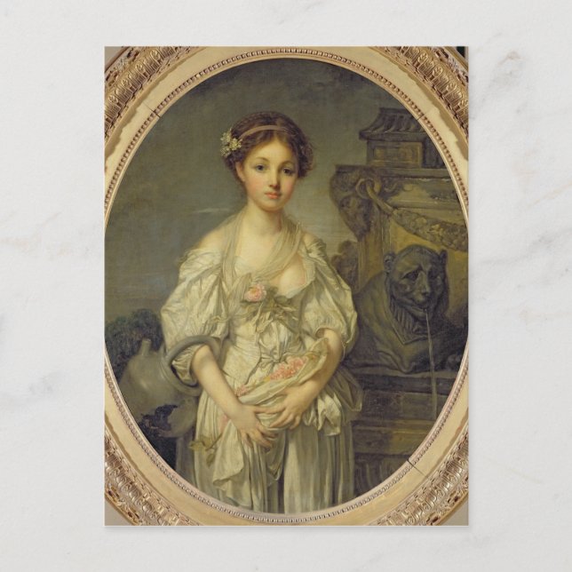 The Broken Pitcher, 1772-73 Vykort (Framsida)