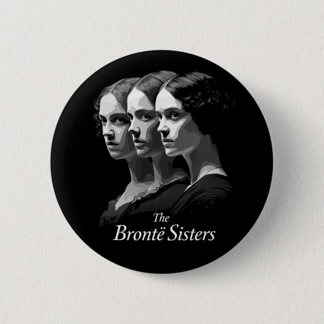 The Brontë Sisters Knapp (Framsida)