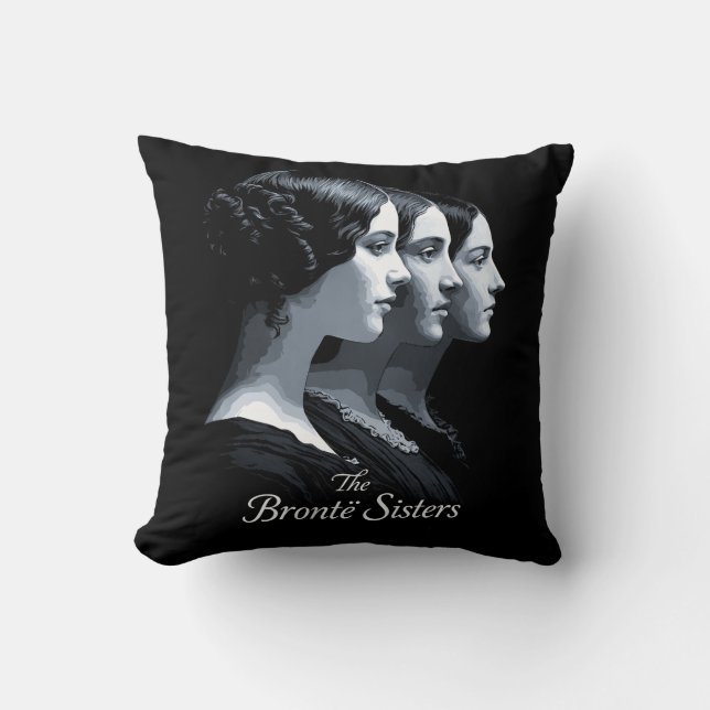 The Brontë Sisters Kudde (Framsida)