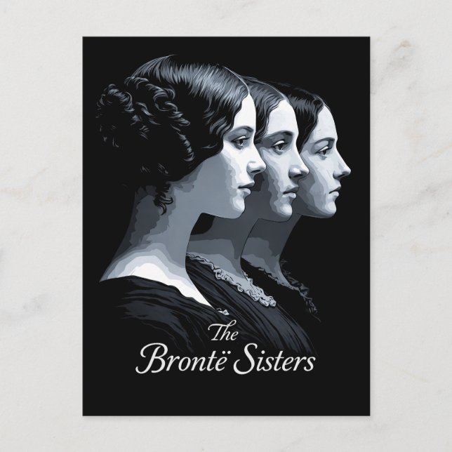 The Brontë Sisters Vykort (Framsida)