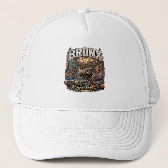 The Bronx New York Boogie Down Urban Collage Keps (Framsida)