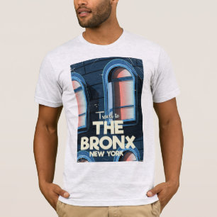 The Bronx New York City resebroschyr T-shirt