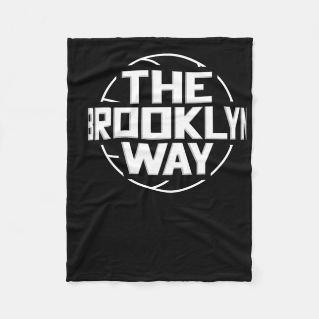 The Brooklyn Way Net Basket  Fleecefilt (Framsidan)