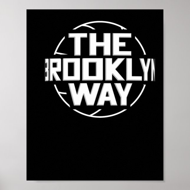 The Brooklyn Way Net Basketball  Poster (Framsidan)
