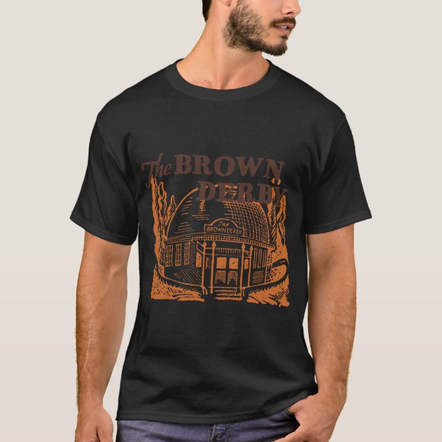 The Brown Derby T Shirt (Framsida)