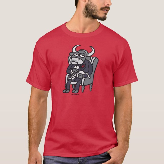 The Bull Father T Shirt (Framsida)