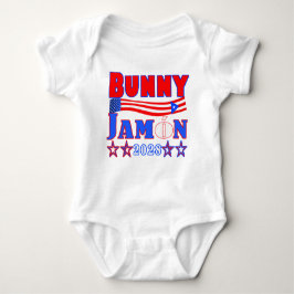 The Bunny/Jamon 2028 baby one piece T Shirt