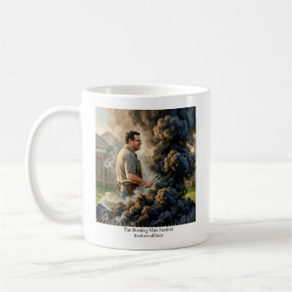 The Burning Man Festival (lokal, icke ansluten) Kaffemugg