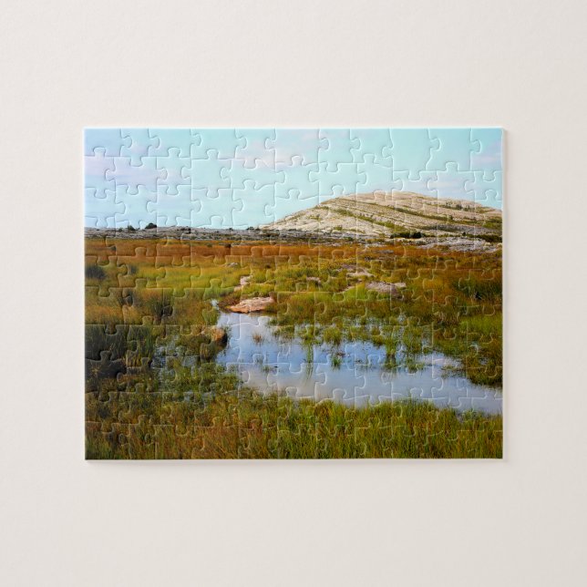 The Burren Clare Irland Pussel (Horisontell)
