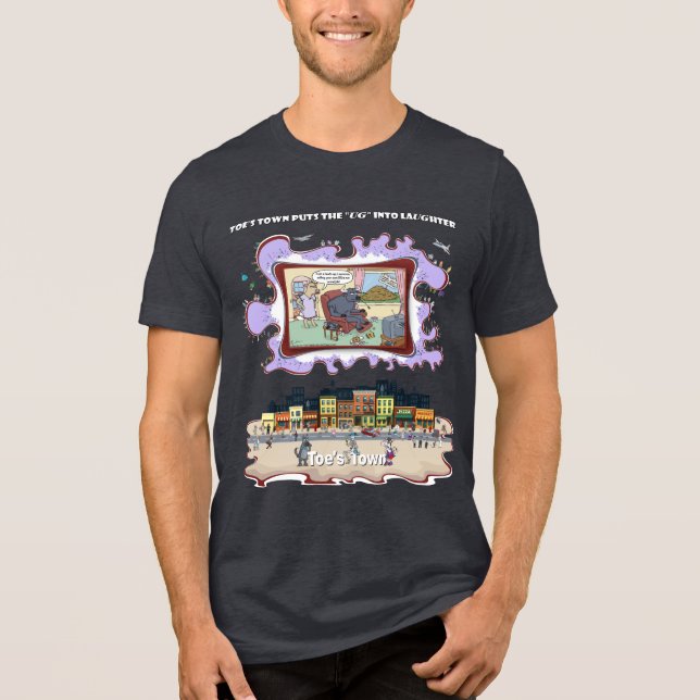 The Business of BS | Fars dag Tri-Blend T-shirt (Framsida)