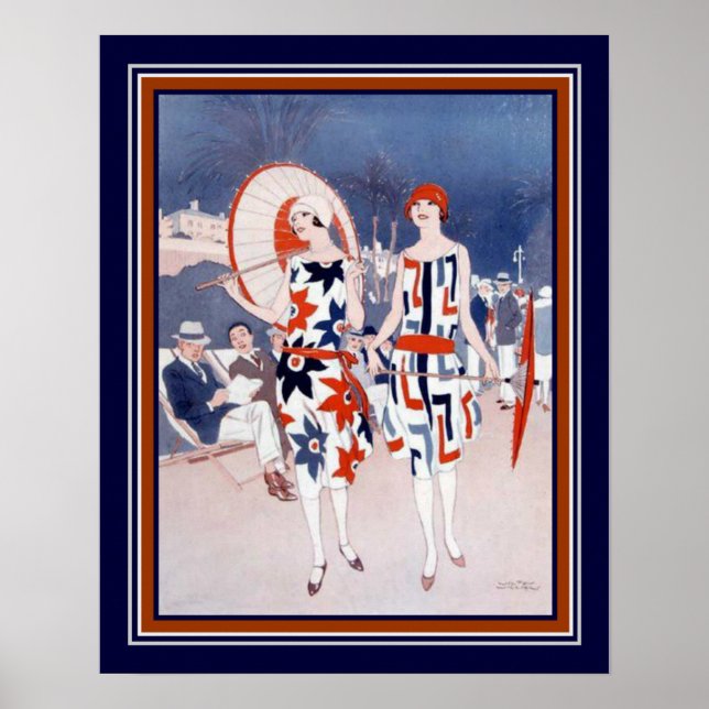 "The Bystander" Art Deco Print av Wilton Williams Poster (Framsidan)