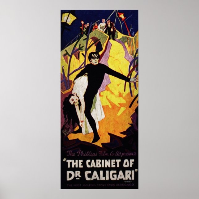 THE CABINET OF Dr. CALIGARI Poster (Framsidan)