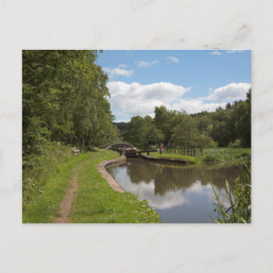 The Caldon Canal Cheddleton Staffordshire Vykort