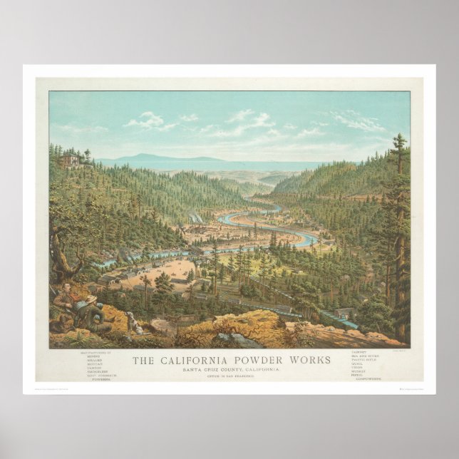 The California Powder Works (1306) Poster (Framsidan)