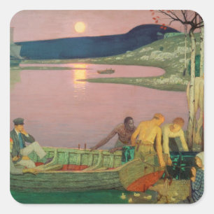 The Call of the Sea, 1925 Fyrkantigt Klistermärke