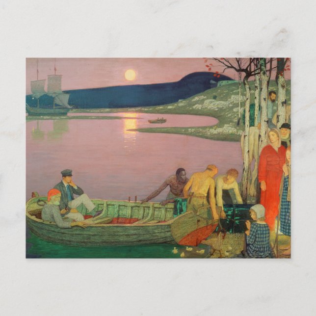 The Call of the Sea, 1925 Vykort (Framsida)