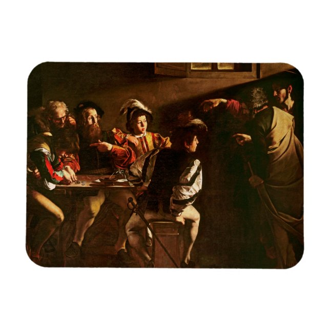 The Calling of St. Matthew, 1598-1601 Magnet (Horisontell)