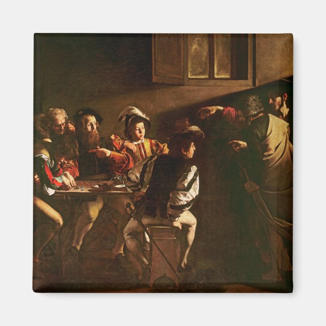 The Calling of St. Matthew, 1598-1601 Magnet (Framsidan)