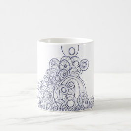 The Calm Within Chaos Kaffemugg