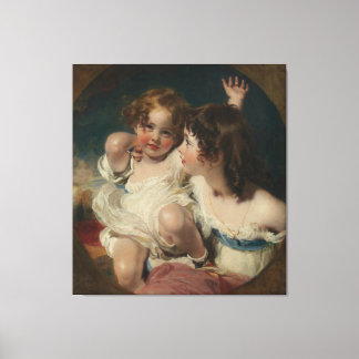 The Calmady Children (Emily, 1818-?1906, Laura Canvastryck