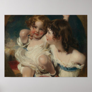 The Calmady Children (Emily, 1818-?1906, Laura Poster