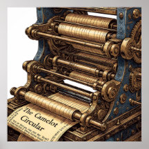 The Camelot Circular: Invecklad tryckpress