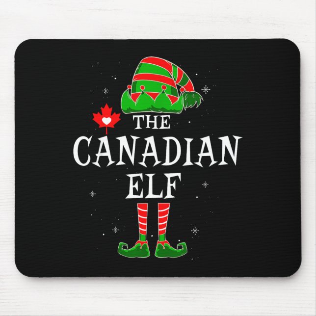 The Canadian Elf Group Matching Family Christmas C Musmatta (Framsidan)