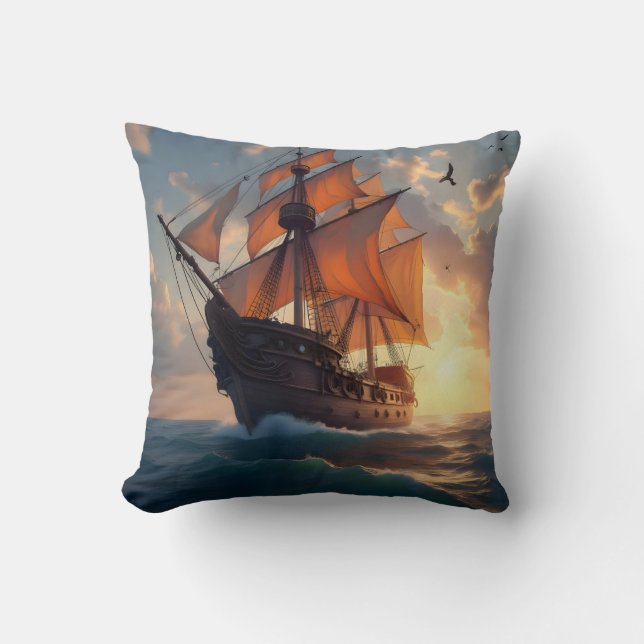 The Captain's Pride -  Kudde (Framsida)