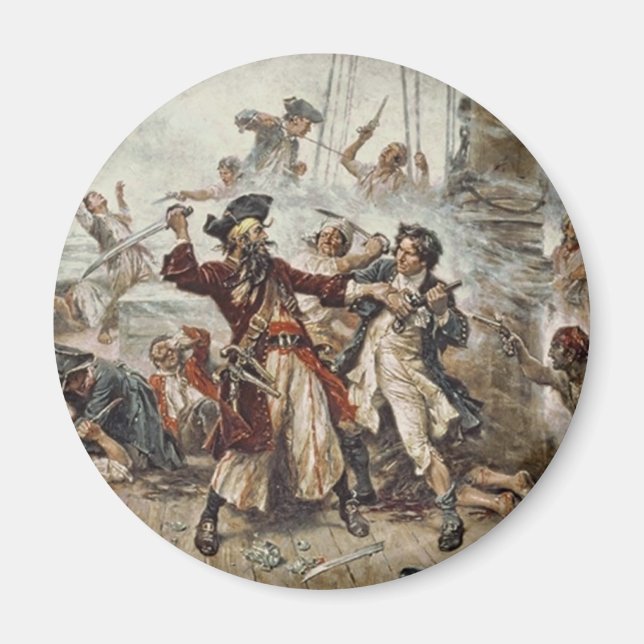 The Capture of Blackbeard Magnet (Framsidan)