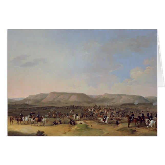 The Capture of Shumla, 1860 Hälsningskort (Framsidan Horizontal)