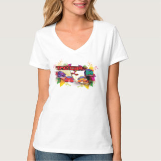 The Car Women V-Shirt T Shirt