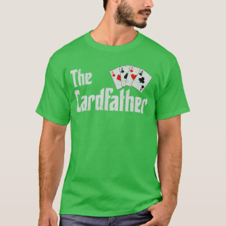 The Card Pappa Poker Spel Kort Spelande Pappa Papp T Shirt