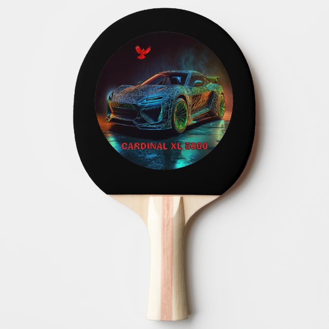 The Cardinal XL5000 Elite Sportbil Pingisracket (Framsidan)