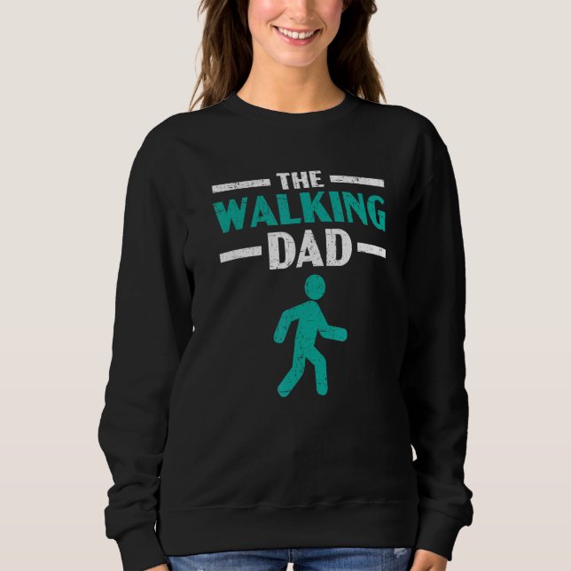 The Cardio Exercise Walking Dad Fathers Day T Shirt (Framsida)