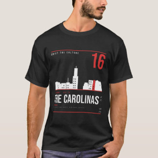 The Carolinas NC SC Skyline ShiftTape Vol 16 T Shirt